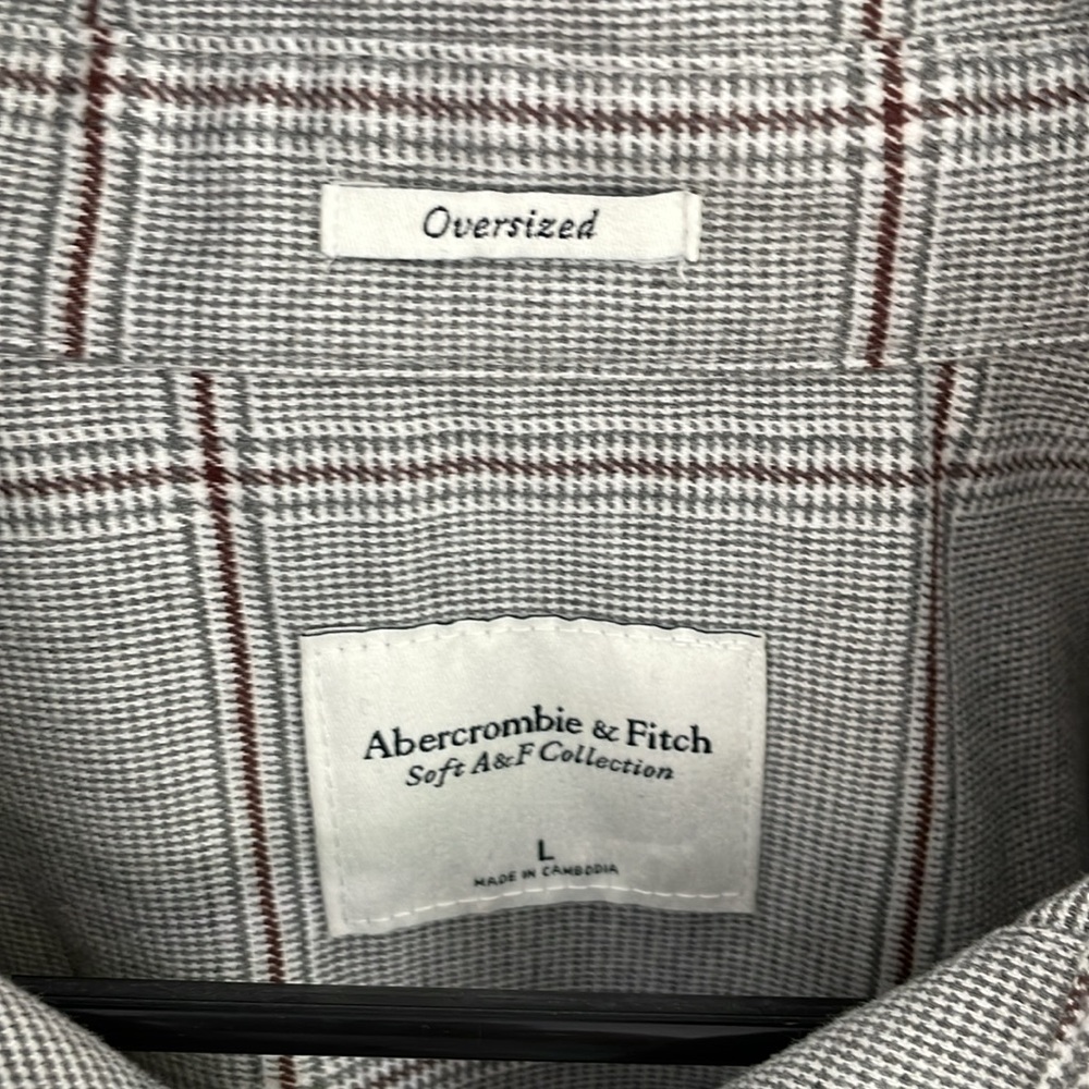 Abercrombie Soft Collection Button Down Flannel -… - image 2